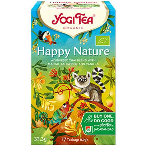 Infusión Happy Nature Yogi Tea Bio 17 Bolsitas 32,3g
