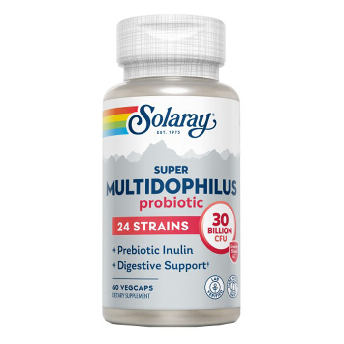 Super Multidophilus 24 Cepas Solaray 60 VegCaps