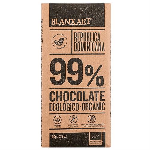 Chocolate Negro República Dominicana 99% Blanxart Bio 80g