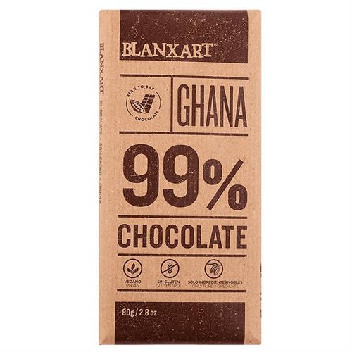 Chocolate Negro Convencional Ghana 99% Blanxart 80g