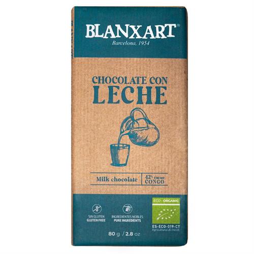 Chocolate con Leche Congo 42% Blanxart Bio 80g