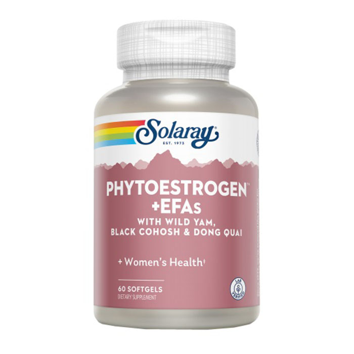 Phytoestrogen Plus Efas Solaray 60 Perlas