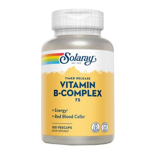 B-Complex Vitamin Solaray 100 VegCaps