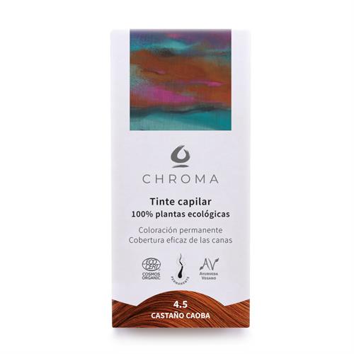 Tinte 4.5 Castaño Caoba Chroma Bio 100g