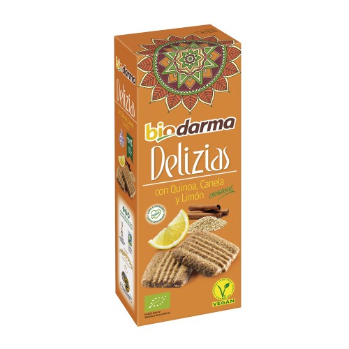 Delizias de Quinoa con Canela y Limón BioDarma Bio 125g