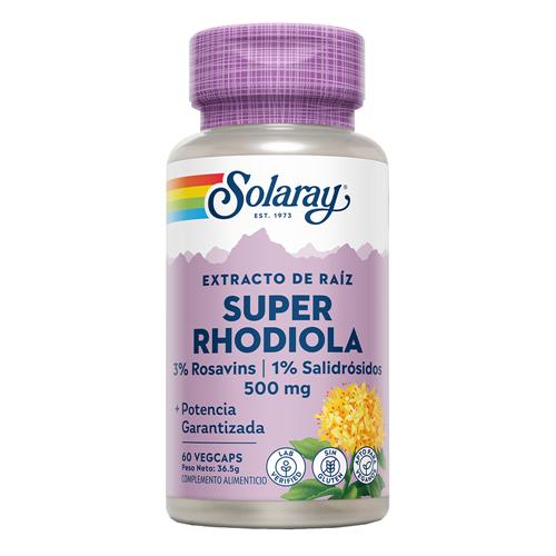 Super Rhodiola Solaray 60 VegCaps