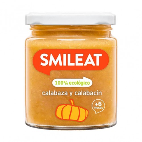 Potito Smileat de Calabaza y Calabacin Smileat Bio 230g