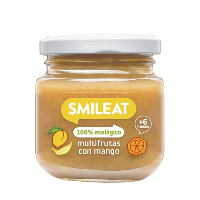 Potito Multifrutas con Mango Smileat Bio 130g