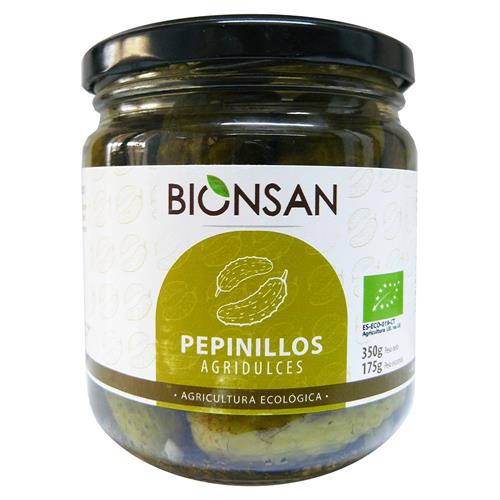 Pepinillos Agridulces Bionsan Bio 350g