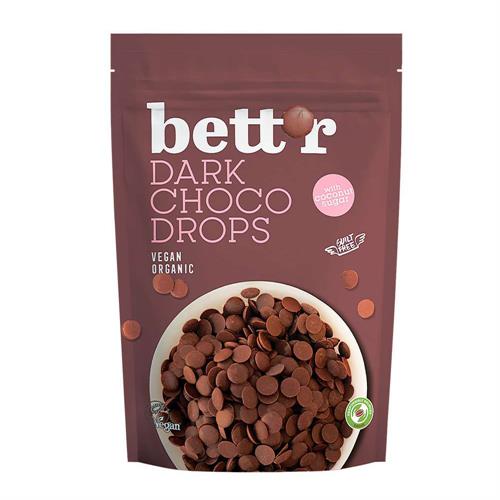 Gotas de Chocolate Negro Choqo Drops Sin Gluten Bettr Bio 200g
