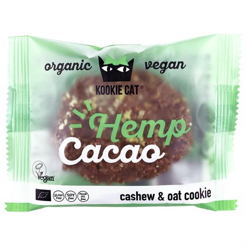 Galleta de Semillas de Cáñamo y Cacao Kookie Cat Bio 50g