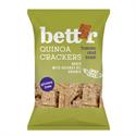 Crackers de Quinoa Tomate y Albahaca Sin Gluten Bettr Bio 100g