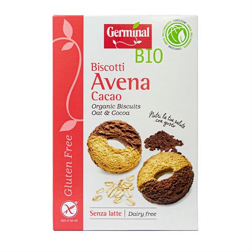 Galletas de Avena Sin Gluten con Cacao Germinal Bio 250g