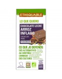 Chocolate con Leche y Arroz Inflado Ethiquable Bio 100g