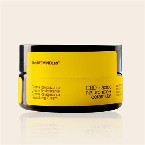 Crema Facial Revitalizante con CBD y Ácido Hialurónico The Bee Mine Lab 45ml