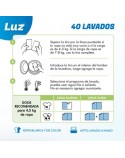 Detergente en Tiras para Ropa Luz Bio 40 lavados
