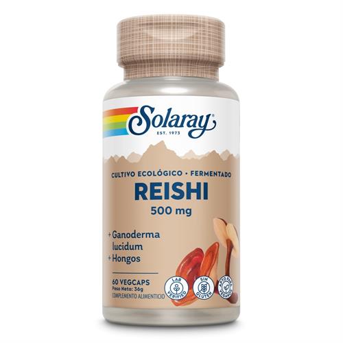 Fermented Reishi Solaray 500mg 60 VegCaps