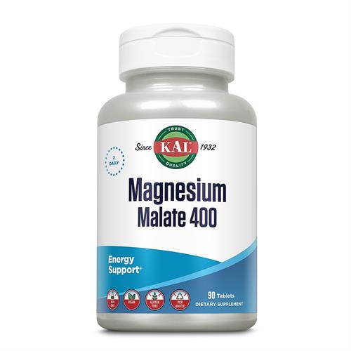 Malate Magnesium 400mg Solaray 90 Comprimidos