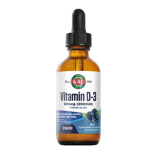 Vitamina D3 Gotas 50Mcg 2000UI Kal 53ml