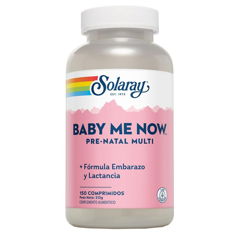 Baby Me Now Solaray 150 Comprimidos