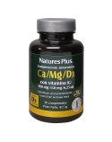 Ca Mg D3 con Vitamina K2 Natures Plus 30 Comprimidos
