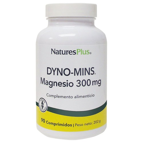 Dyno Mins Magnesio 300mg Natures Plus 90 Comprimidos