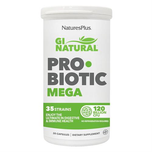 Probiotic Mega Gi Natural Natures Plus 30 Cápsulas