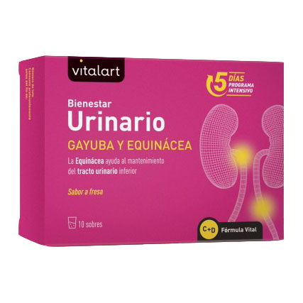 Bienestar Urinario con Gayuba y Equinácea Vitalart 10 Sobres