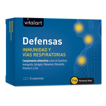 Defensas Inmunidad y Vías Respiratorias Vitalart 60 Comprimidos