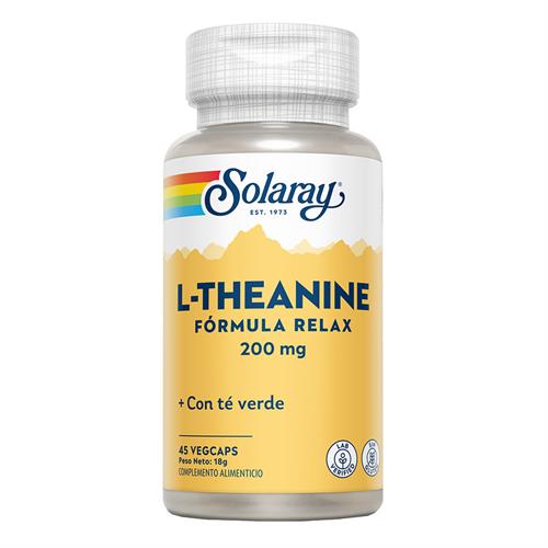 L-Theanine 200 mg Solaray 45 VegCaps