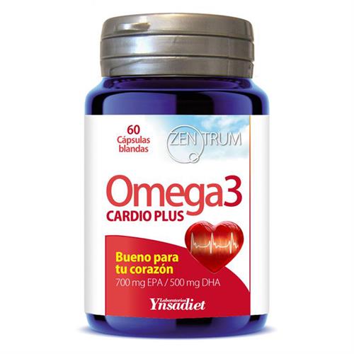 Cardio Plus Omega 3 Zentrum Ynsadiet 60 Cápsulas