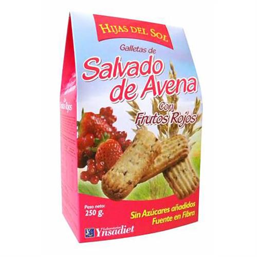 Galletas de Salvado de Avena con Frutos Rojos Hijas del Sol Ynsadiet 500g