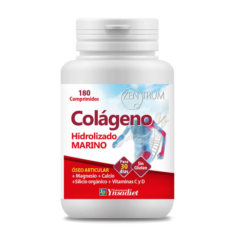 Colágeno Hidrolizado Marino Zentrum Ynsadiet 180 Comprimidos