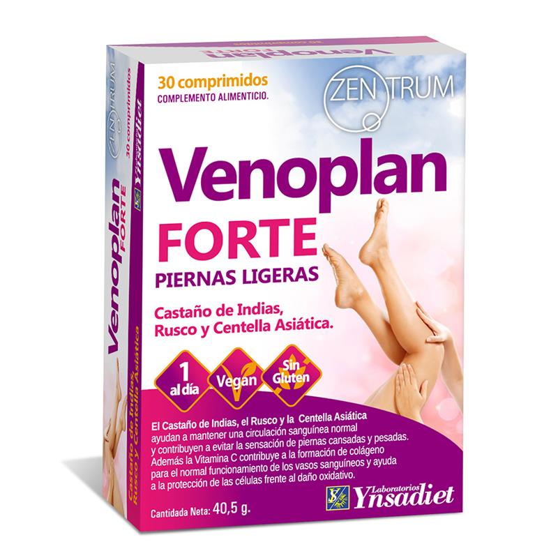 Venoplan Forte Zentrum Ynsadiet 30 Comprimidos