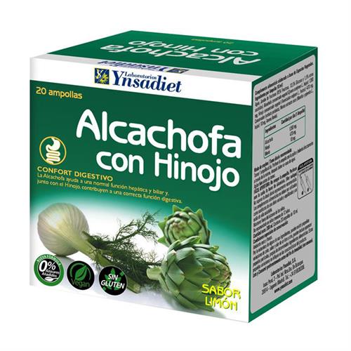 Alcachofa con Hinojo Ampollas Ynsadiet 20x10ml