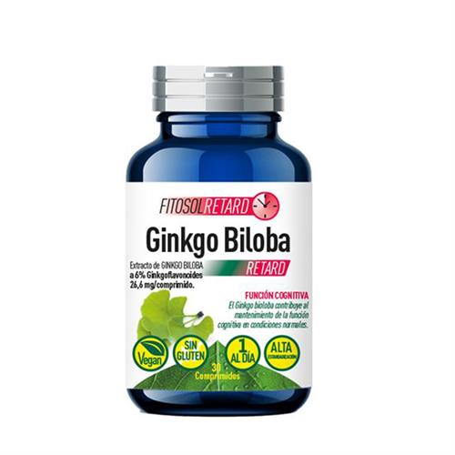 Ginkgo Biloba Fitosol Retard Ynsadiet 30 Comprimidos