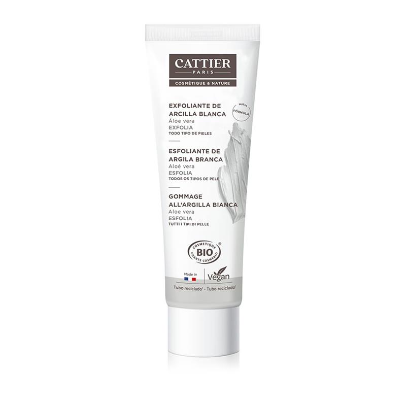 Crema Exfoliante Facial Arcilla Todo Tipo de Pieles Cattier Bio 100ml