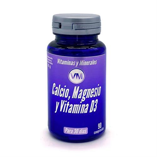 Calcio Magnesio y Vitamina D3 Ynsadiet 90 Comprimidos