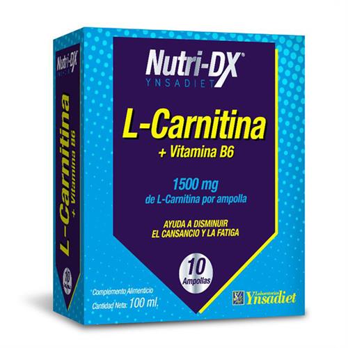 L-Carnitina Nutri-DX Ynsadiet 10 Ampollas