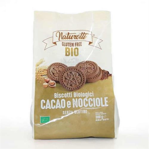 Galletas con Cacao y Avellana Naturotti Bio 220g