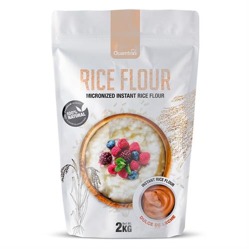 Instant Rice Harina de Arroz Instantánea Dulce de Leche Quamtrax 2Kg