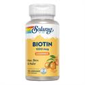 Biotin 1000 Mg Solaray 100 Comprimidos Sublinguales