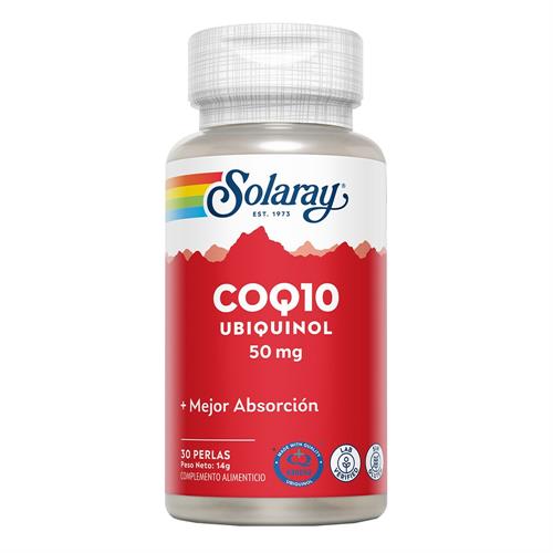 Ubiquinol CoQ10 Solaray 30 Perlas