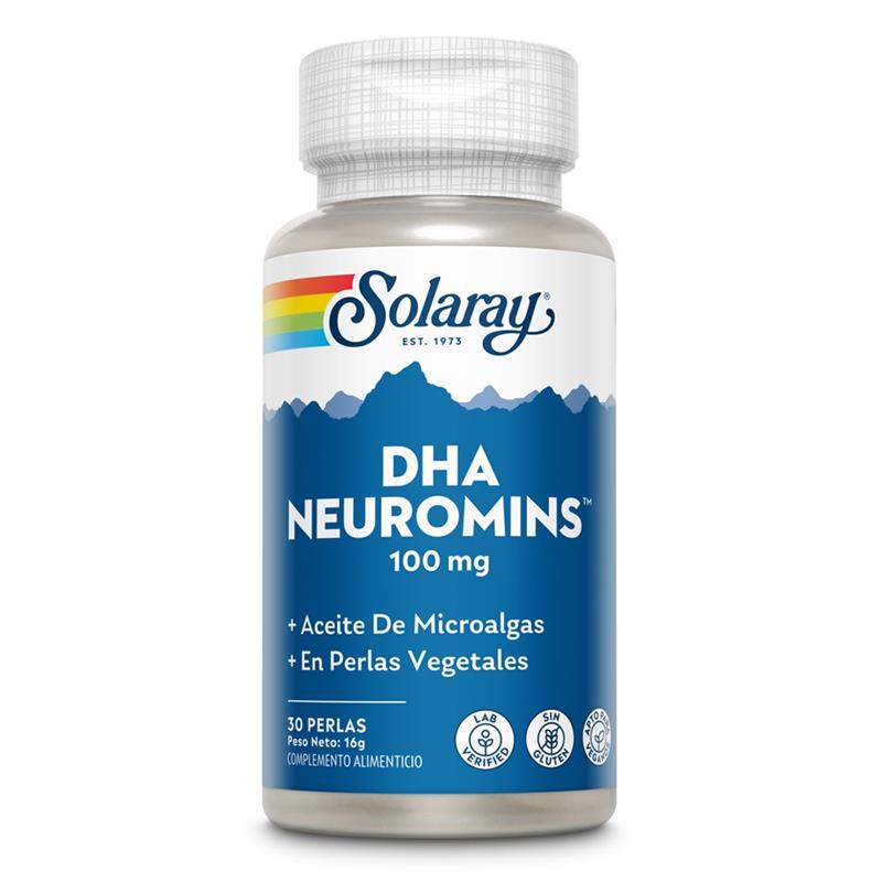 DHA Neuromins Solaray 30 Perlas
