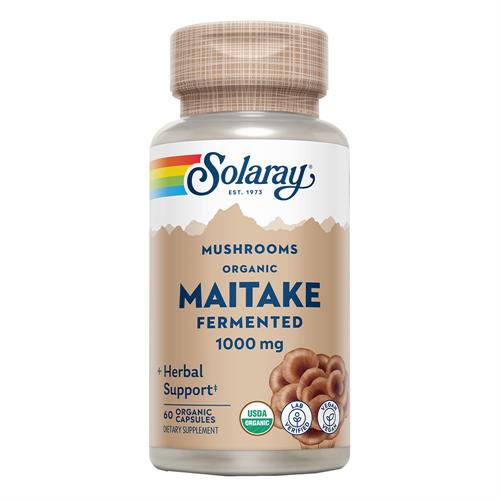 Hongo Maitake 1000 mg Solaray 60 VegCaps