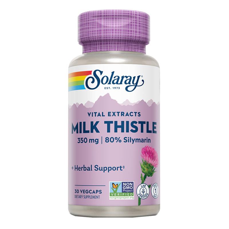 Cardo Mariano (Milk Thistle) 350 mg Solaray 30 VegCaps