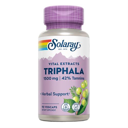 Triphala 1500 mg Solaray 90 VegCaps