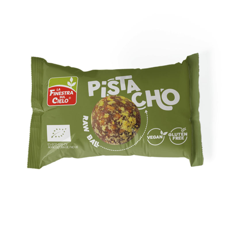 Energy Ball Pistacho Bio Sin Gluten 25g