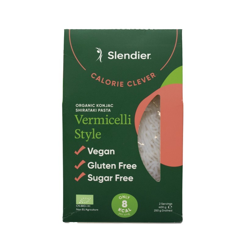 Pasta Konjac Vermicelli Sin Gluten Bio 400gr