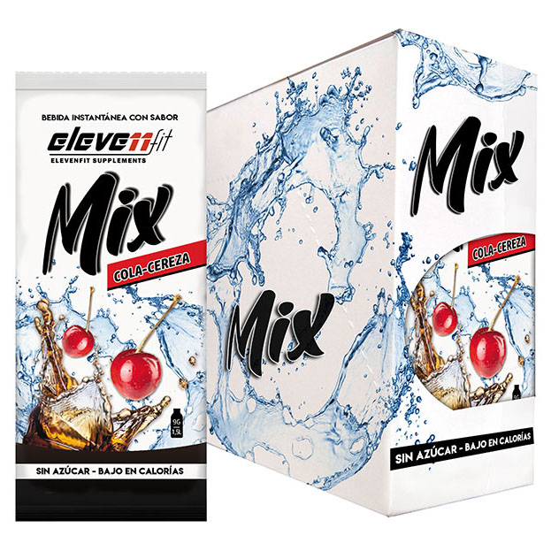 MIX Cereza-Cola 12 uds Elevenfit 9g